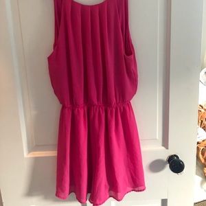 Gorgeous, never worn pink romper from Francescas!